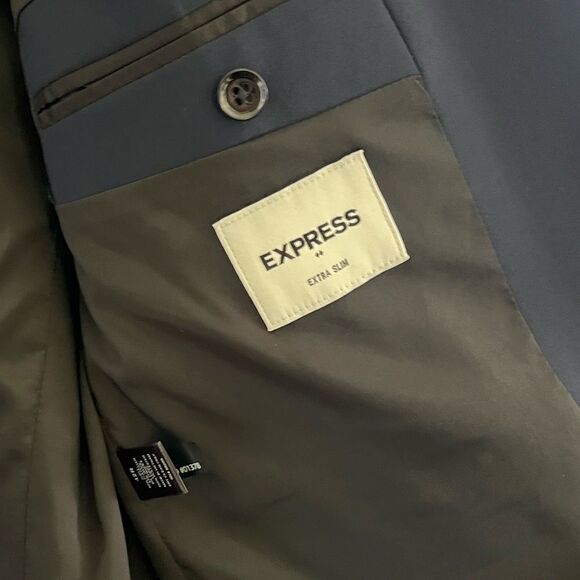Express Extra Slim Men’s Blazer Size 42R - Picture 8 of 8